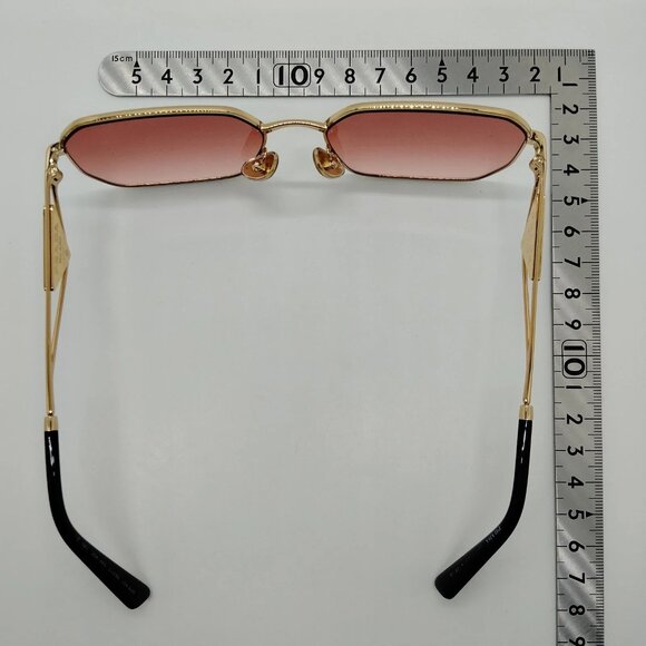 Prada Sunglasses SPRA51 Women's Gold mon-435-092425 - Picture 4 of 10